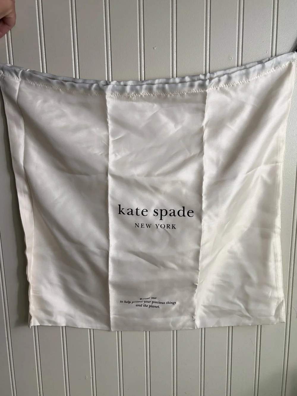 NEW Kate Spade Icon Barrel Bag in Milk Glass Leather Crossbody Designer Purse